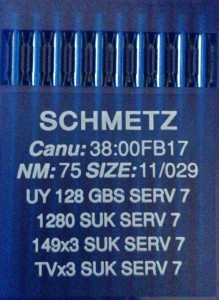 AGULHA SCHMETZ PARA GALONEIRA LONGA 11