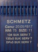 AGULHA SCHMETZ PARA RETA INDUSTRIAL CABO GROSSO 11